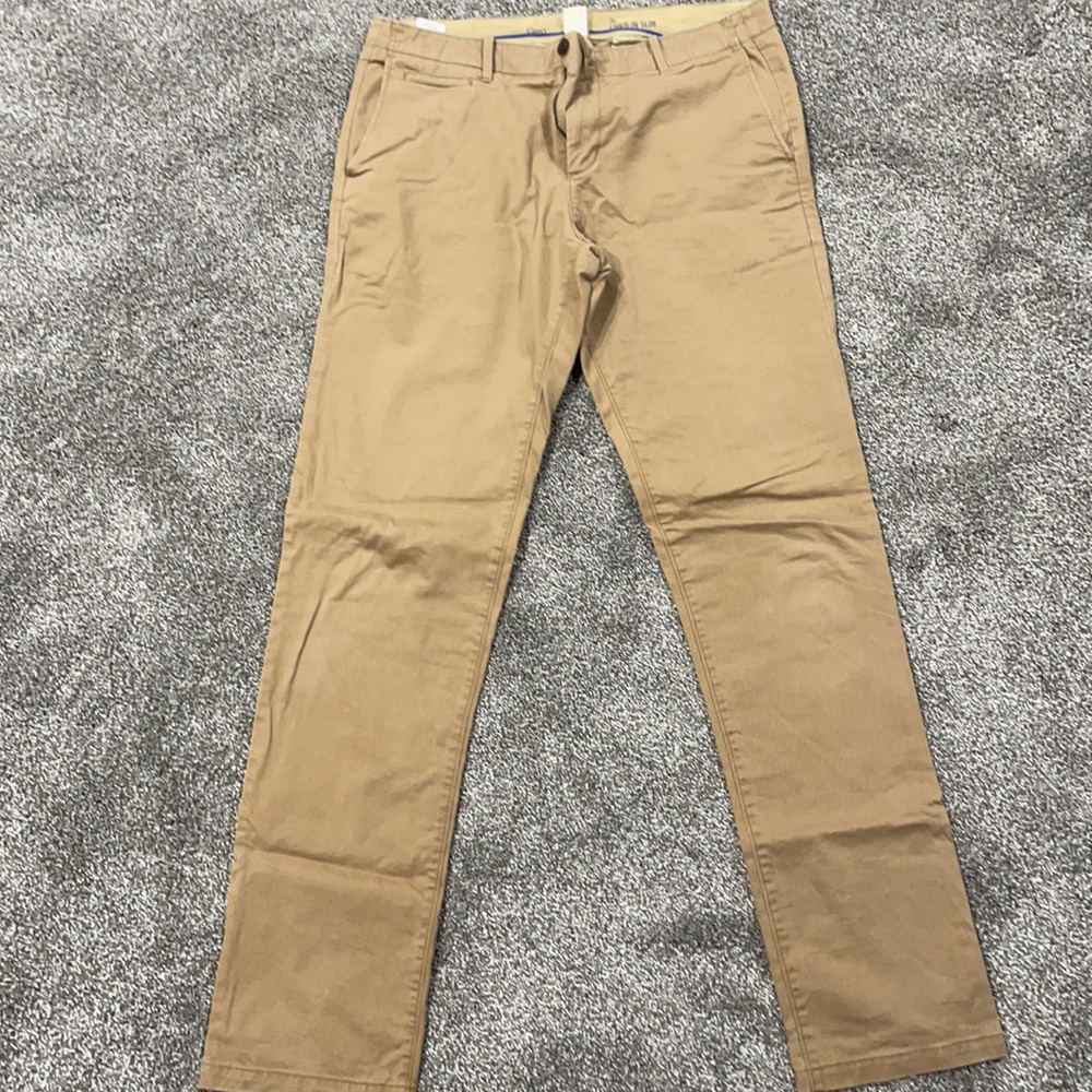 Man’s khaki pants